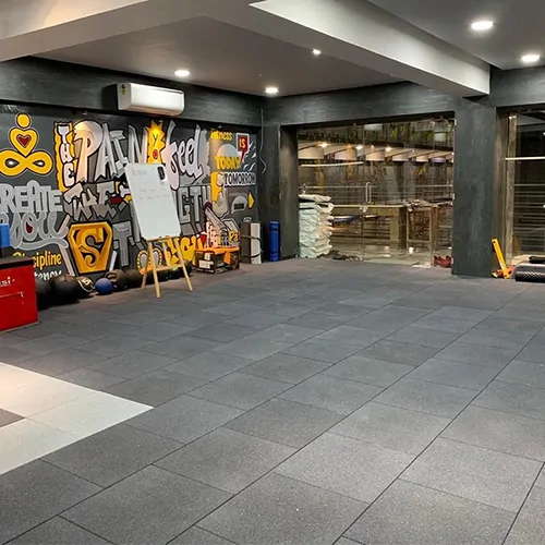 Square Rubber Tiles supplier for Qatar &mdash; Sundek Sports